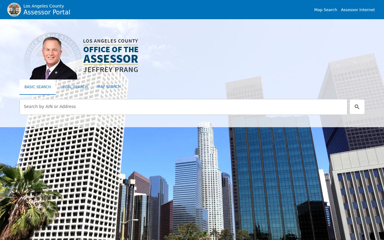 Lomita people search through the Los Angeles County Assessor property portal