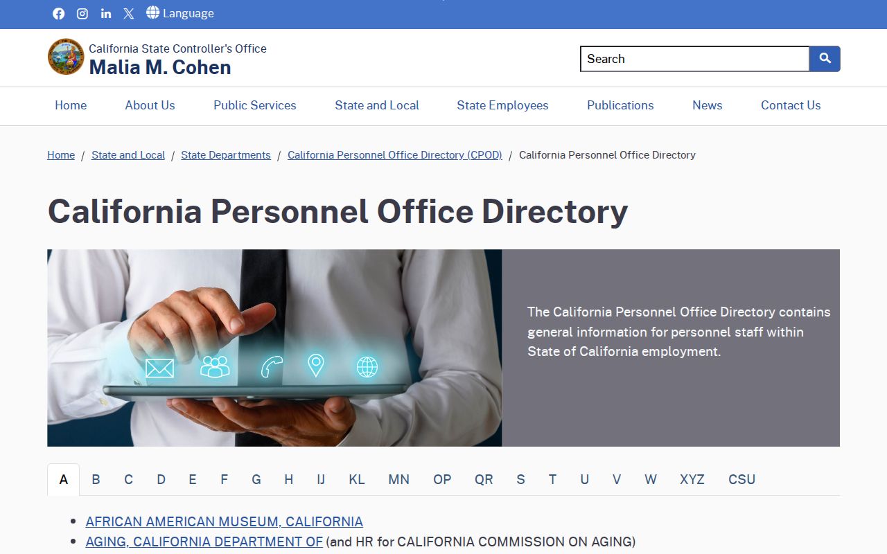 Lomita people directory research using California Personnel Office Directory
